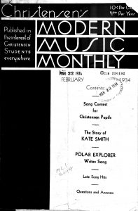 Christensen's Modern Music Monthly