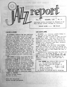 The Jazz Report